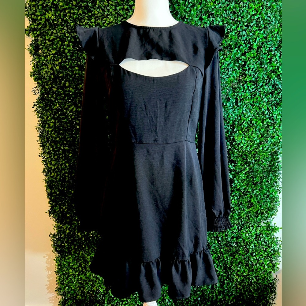 NWT! Pants Store Sexy Peek-A-Boo mini dress. Size Medium